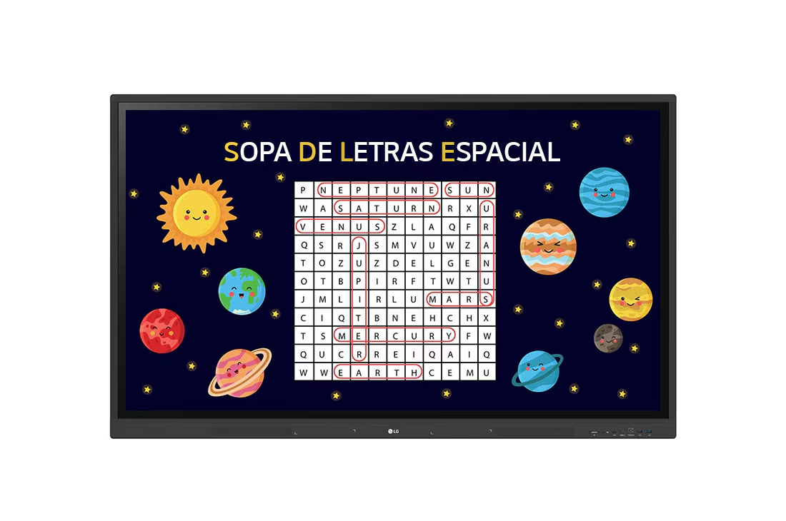 Pantalla LG para publicidad