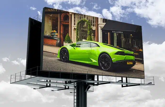 Pantalla LED gigante para exteriores